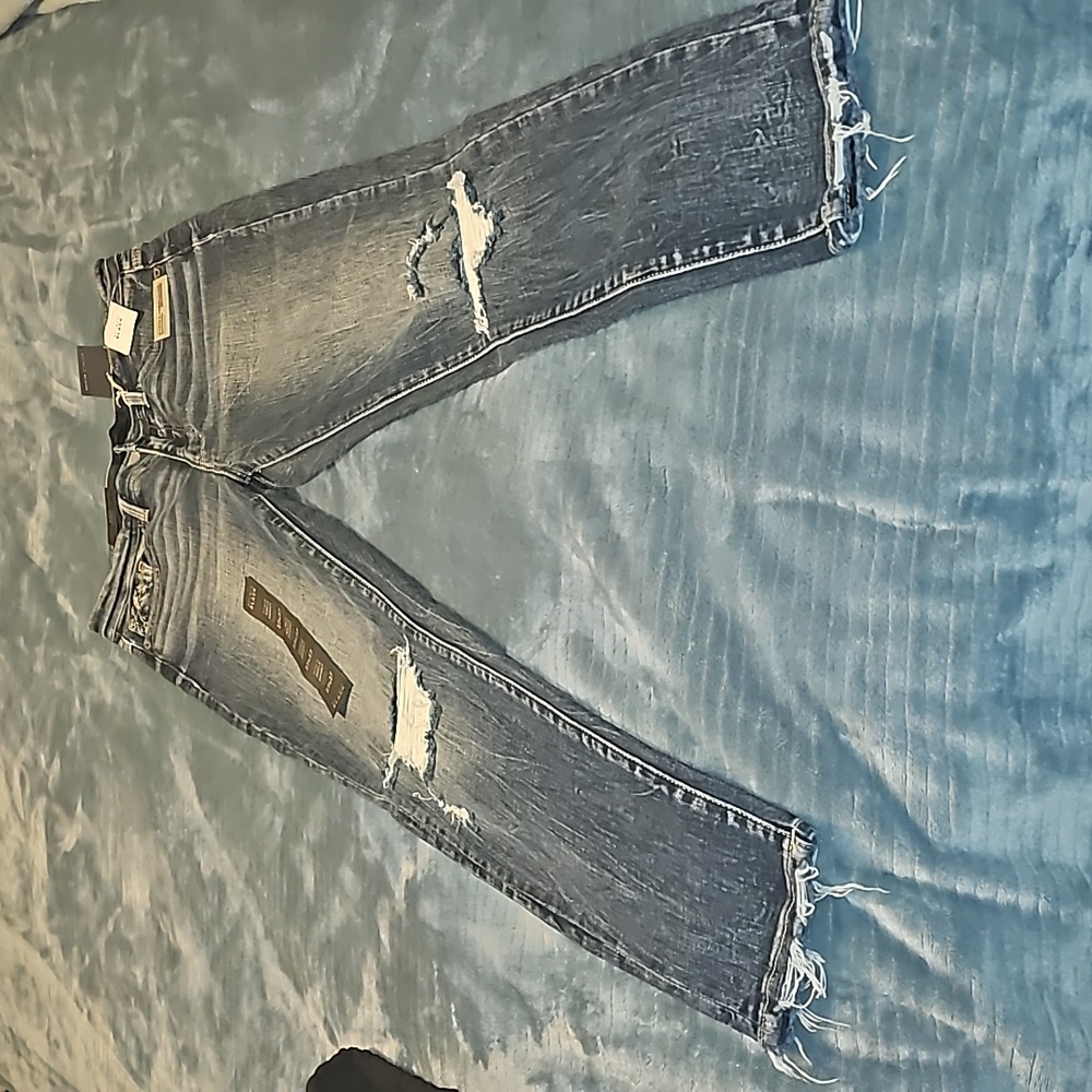 Buckle blue jean